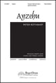 Ayzehu SA choral sheet music cover